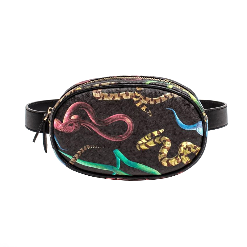 Поясная сумка Seletti Snakes Черный Красный Желтый Зеленый Синий Поясная сумка Seletti Snakes Черный Красный Желтый Зеленый Синий в Тюмени | Loft Concept