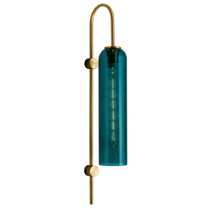 Бра ARTICOLO float Wall Sconce Drunken Emerald Золотой Бирюзовый Бра ARTICOLO float Wall Sconce Drunken Emerald Золотой Бирюзовый в Тюмени | Loft Concept