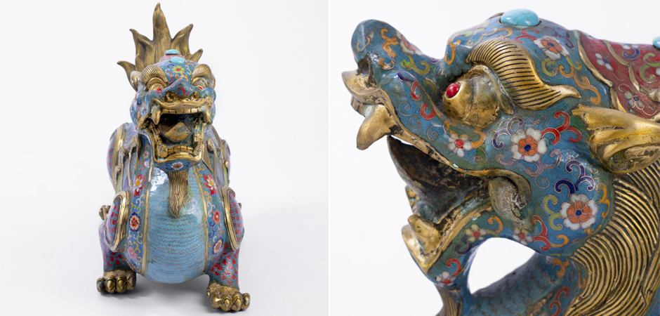 Большой Бронзовый Китайский дракон - Loft-Concept в Тюмени