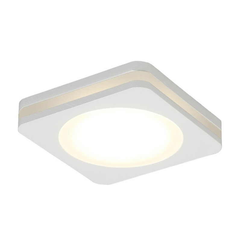 Белый квадратный спот Embedded Light Белый Белый квадратный спот Embedded Light Белый в Тюмени | Loft Concept