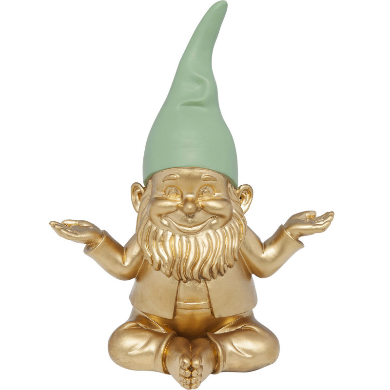 Статуэтка Golden Meditating Gnome Золотой Статуэтка Golden Meditating Gnome Золотой в Тюмени | Loft Concept