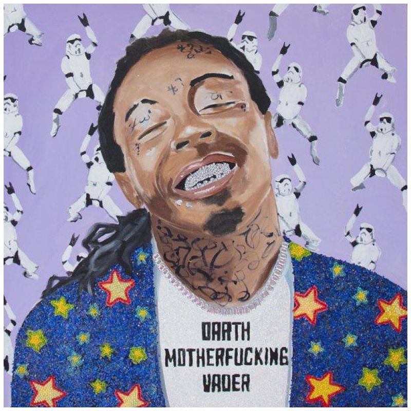 Картина “Darth Motherfucking Vader Lil Wayne” Мульти Картина “Darth Motherfucking Vader Lil Wayne” Мульти в Тюмени | Loft Concept