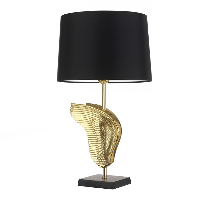 Настольная лампа Hermes Wings Table lamp Латунь Черный Настольная лампа Hermes Wings Table lamp Латунь Черный в Тюмени | Loft Concept