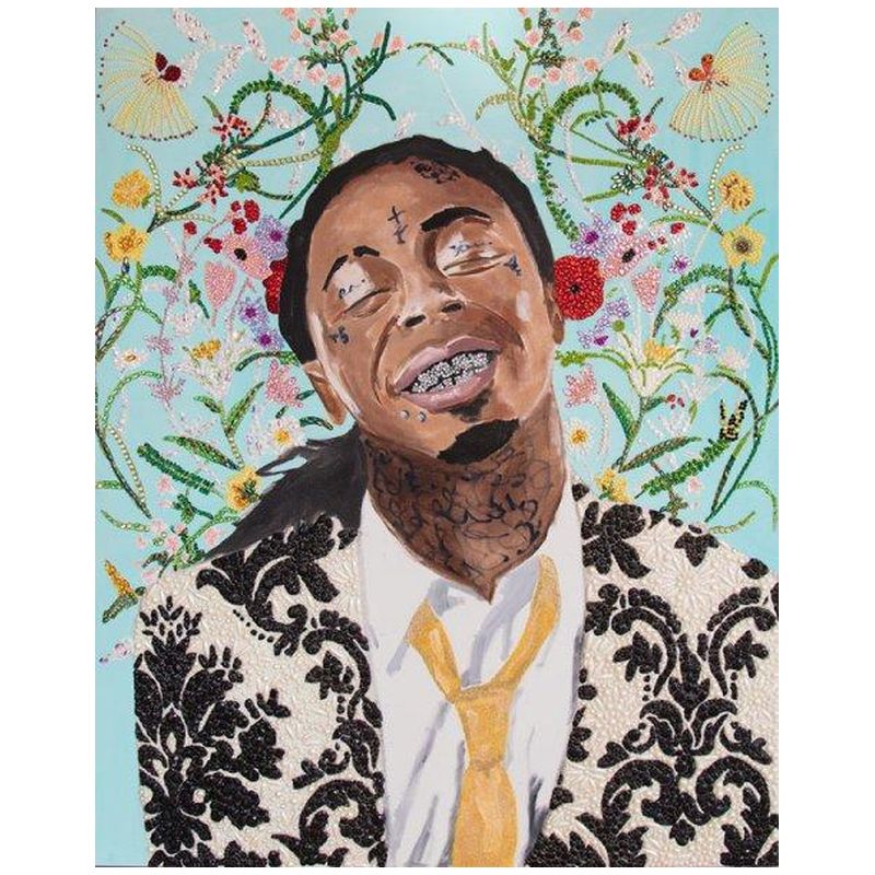 Картина "Lil Wayne with Floral Background and Damask Suit ” Мульти Картина "Lil Wayne with Floral Background and Damask Suit ” Мульти в Тюмени | Loft Concept