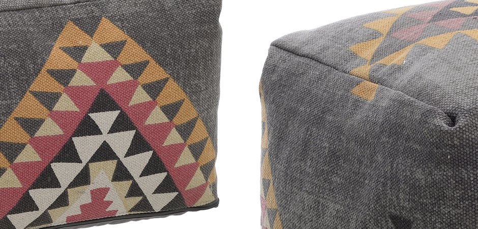 Пуф KELIM Pattern Triangle Пуф KELIM Pattern Triangle - Loft-Concept в Тюмени