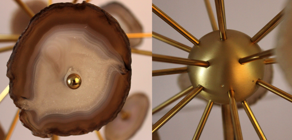 Аксессуар Agate Burst Brass Аксессуар Agate Burst Brass - Loft-Concept в Тюмени