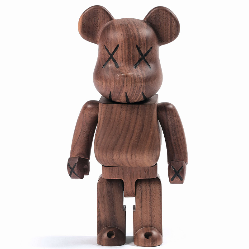 Статуэтка Bearbrick Dark Walnut Орех Статуэтка Bearbrick Dark Walnut Орех в Тюмени | Loft Concept