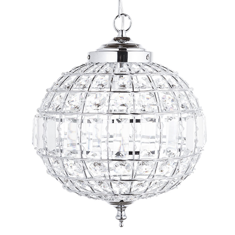 Подвесной светильник Casbah Crystal silver 30 Серебряный Подвесной светильник Casbah Crystal silver 30 Серебряный в Тюмени | Loft Concept