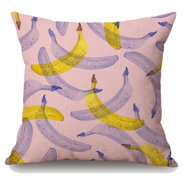 Декоративная подушка Pink Banana Розовый (Rose) Декоративная подушка Pink Banana Розовый (Rose) в Тюмени | Loft Concept