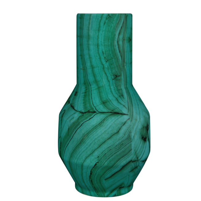 Ваза Malachite Vase rubikon Малахит Ваза Malachite Vase rubikon Малахит в Тюмени | Loft Concept