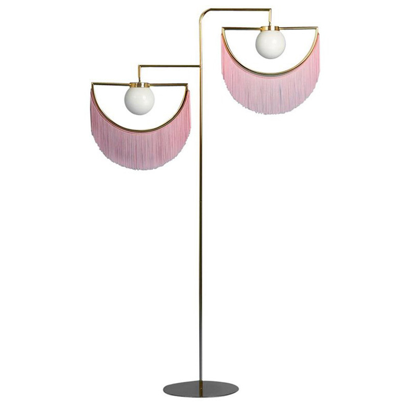 Торшер Inodesign Houtique Masquespacio Floor lamp Two Золотой Розовый Торшер Inodesign Houtique Masquespacio Floor lamp Two Золотой Розовый в Тюмени | Loft Concept