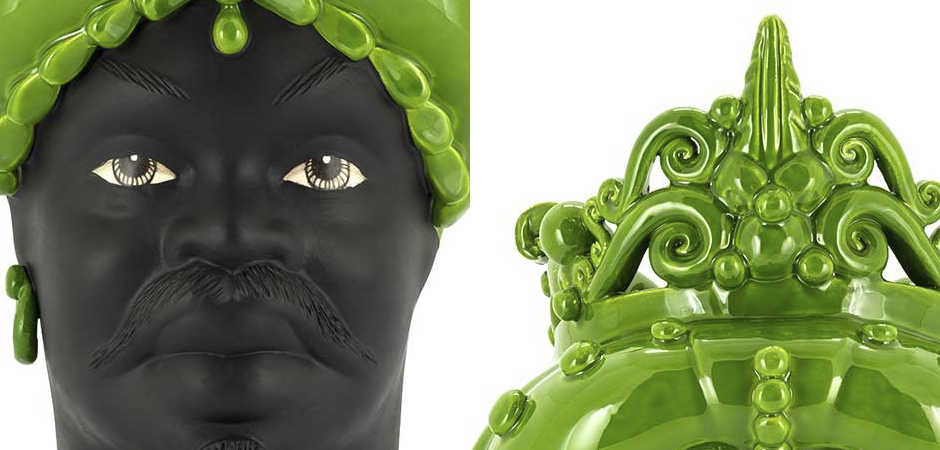 Ваза VASE MORO MAN MED. MAT Green Ваза VASE MORO MAN MED. MAT Green - Loft-Concept в Тюмени