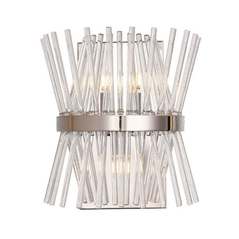 Бра Nembus Rini Wall Lamp Хром Прозрачное Стекло Бра Nembus Rini Wall Lamp Хром Прозрачное Стекло в Тюмени | Loft Concept