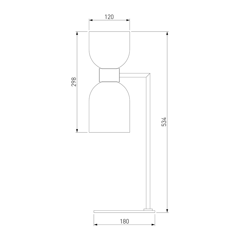 Настольная лампа Light maker studio white and smok brass Настольная лампа Light maker studio white and smok brass в Тюмени