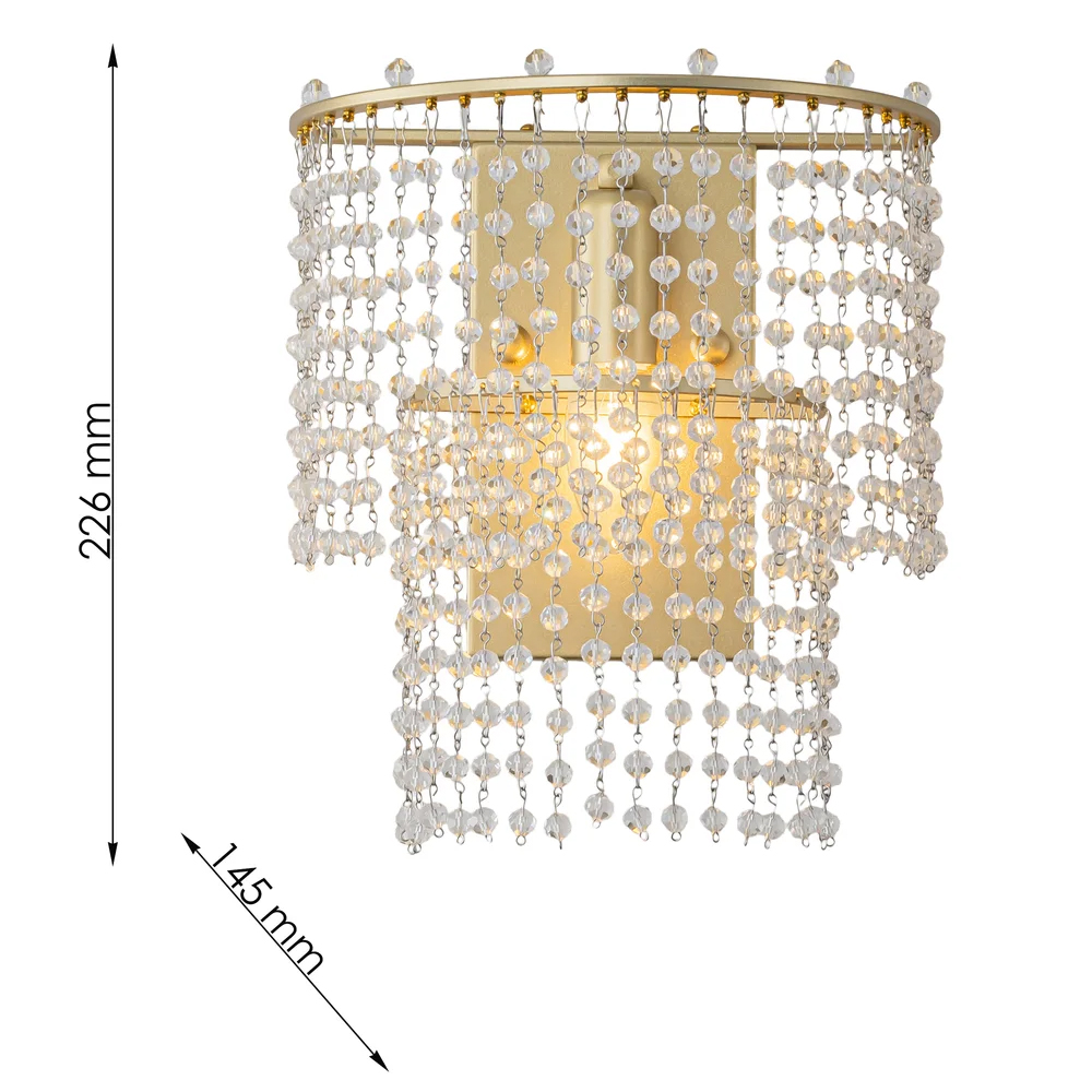 Бра с каскадами кристаллов Crystal Rains в Тюмени