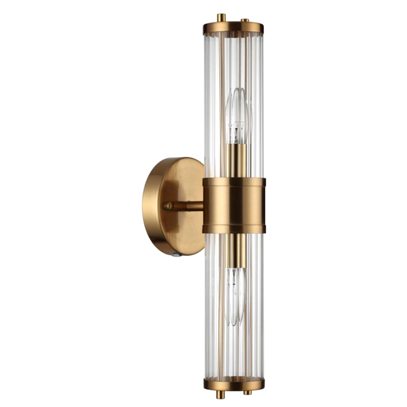 Бра Glass TUBE Бронзовое на 2 лампы Бронза Бра Glass TUBE Бронзовое на 2 лампы Бронза в Тюмени | Loft Concept