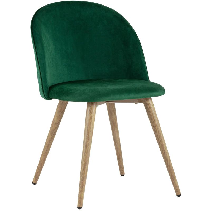 Стул Miruna Chair Спинка Ромбы Зеленый Велюр Зеленый Древесина Стул Miruna Chair Спинка Ромбы Зеленый Велюр Зеленый Древесина в Тюмени | Loft Concept