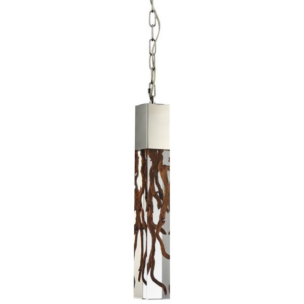 Подвесной светильник Bleu Nature KISIMI Pendant Lamp Белый Коричневый Подвесной светильник Bleu Nature KISIMI Pendant Lamp Белый Коричневый в Тюмени | Loft Concept
