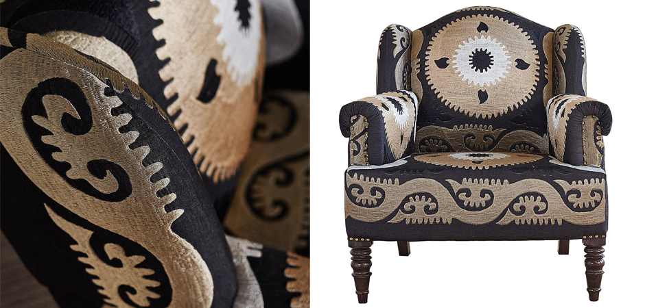 Armchair Mandala Beige Ornament Armchair Mandala Beige Ornament - Loft-Concept в Тюмени