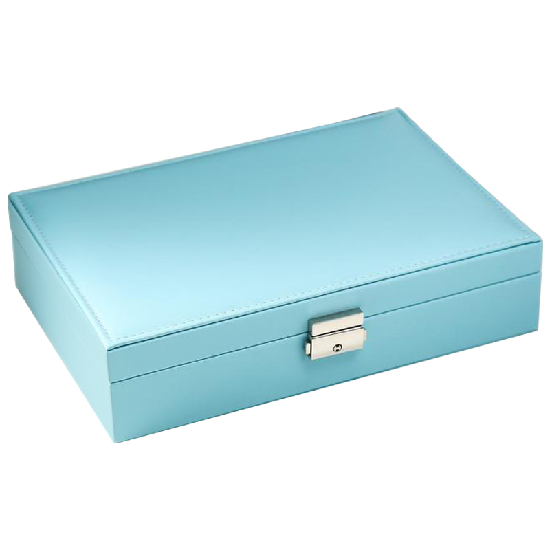 Шкатулка Azurine Jewerly Organizer Box light blue Голубой Бежевый Шкатулка Azurine Jewerly Organizer Box light blue Голубой Бежевый в Тюмени | Loft Concept