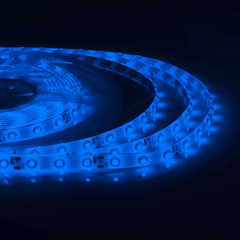 Светодиодная влагозащищенная лента 4,8W/m 60LED/m 3528SMD синий Белый Светодиодная влагозащищенная лента 4,8W/m 60LED/m 3528SMD синий Белый в Тюмени | Loft Concept