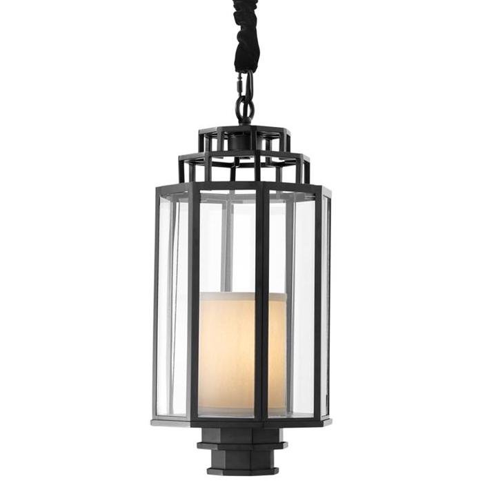 Люстра Lantern Monticello S Черный Прозрачное Стекло Кремовый Люстра Lantern Monticello S Черный Прозрачное Стекло Кремовый в Тюмени | Loft Concept
