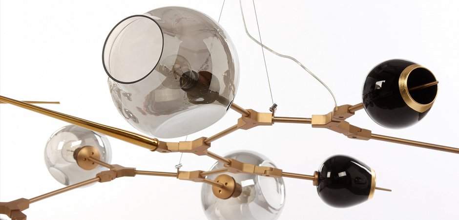 ЛЮСТРА Chandelier bubbles and thorns 6 плафонов ЛЮСТРА Chandelier bubbles and thorns 6 плафонов - Loft-Concept в Тюмени