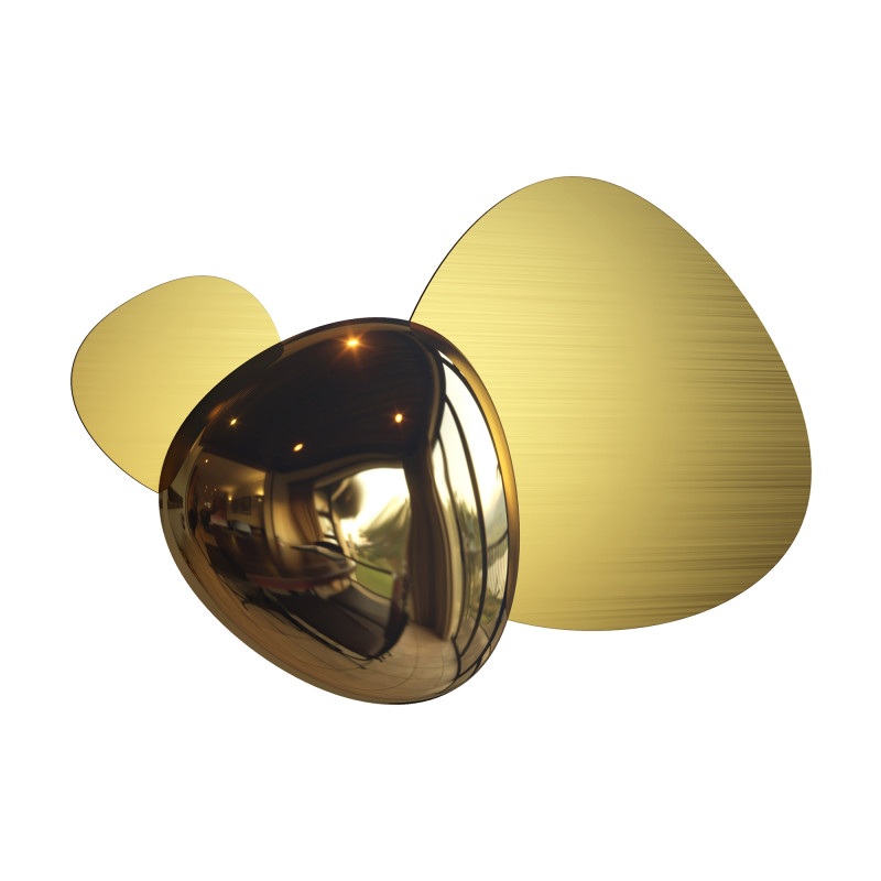 Бра Gold Matt & Gloss 1 Глянцевое золото матовое золото Бра Gold Matt & Gloss 1 Глянцевое золото матовое золото в Тюмени | Loft Concept