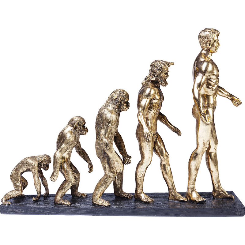 Статуэтка Human Evolution Золотой Статуэтка Human Evolution Золотой в Тюмени | Loft Concept