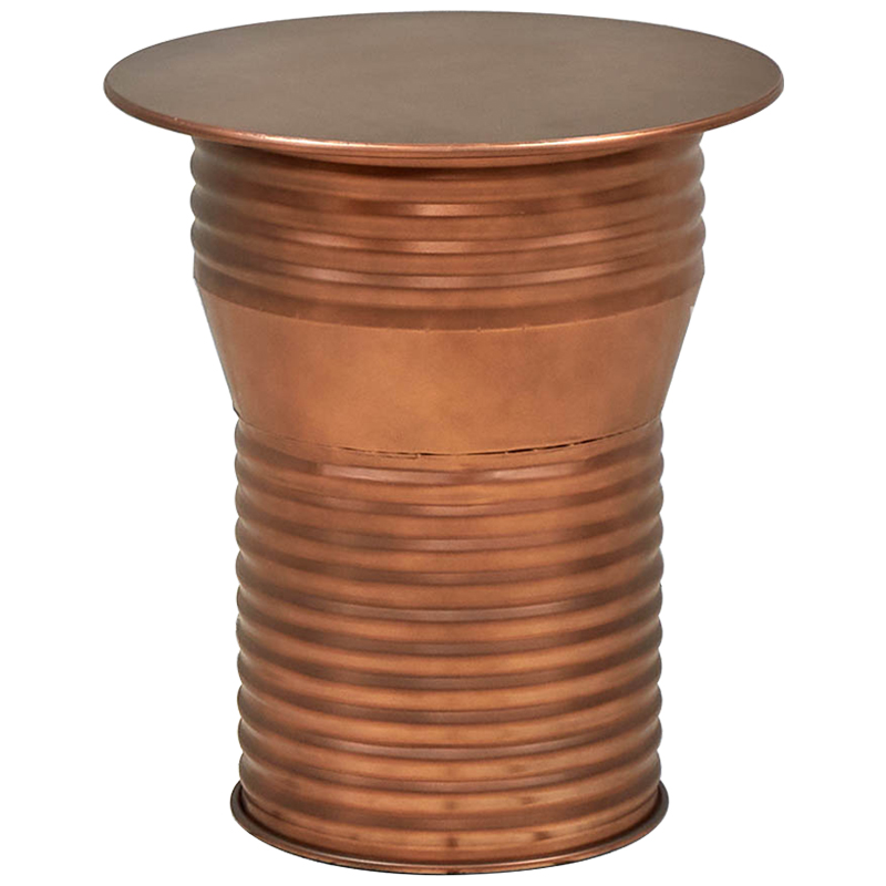 Приставной стол Tin Can Side Table Медь Приставной стол Tin Can Side Table Медь в Тюмени | Loft Concept
