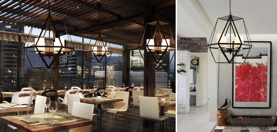 Люстра Gem Hanging Light Fixture marble Люстра Gem Hanging Light Fixture marble - Loft-Concept в Тюмени