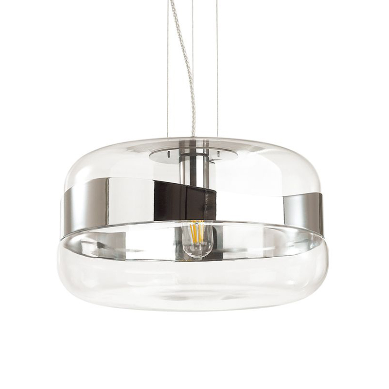 Люстра Igon Chrome Lamp Прозрачный Хром Люстра Igon Chrome Lamp Прозрачный Хром в Тюмени | Loft Concept
