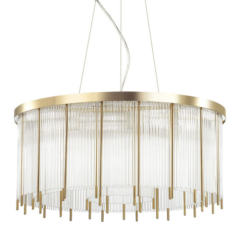 Люстра Niemira Chandelier 70 Прозрачный (Transparent) Золотой Люстра Niemira Chandelier 70 Прозрачный (Transparent) Золотой в Тюмени | Loft Concept