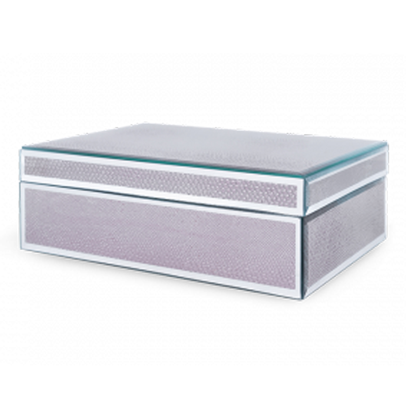 Шкатулка Nineth Box glass Серебряный Шкатулка Nineth Box glass Серебряный в Тюмени | Loft Concept