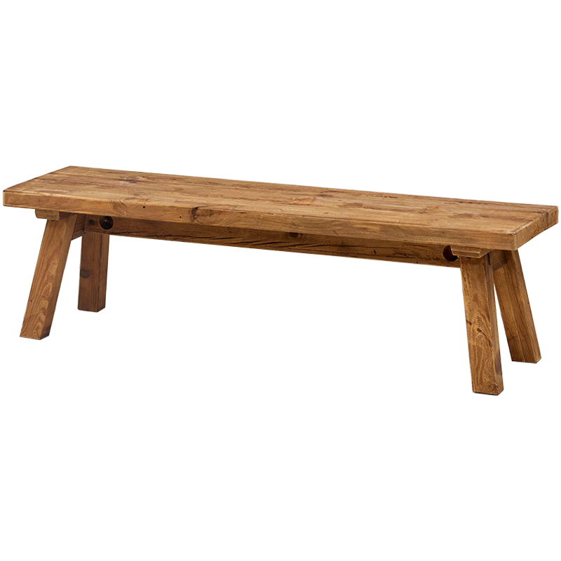 Деревянная лавка Terry Wood Bench Коричневый Деревянная лавка Terry Wood Bench Коричневый в Тюмени | Loft Concept