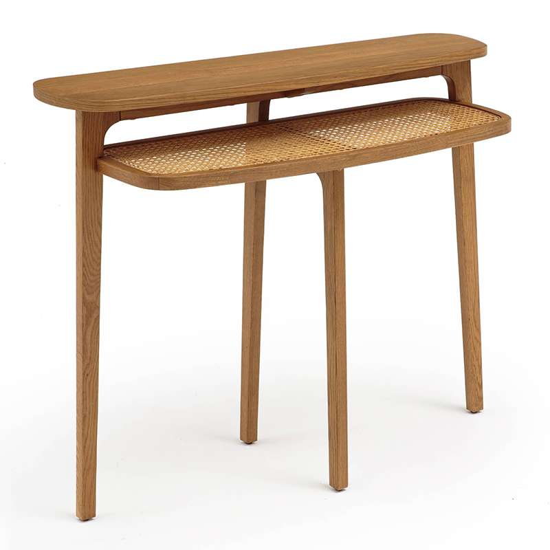 Консоль Morten Wicker Console Светлый дуб Консоль Morten Wicker Console Светлый дуб в Тюмени | Loft Concept