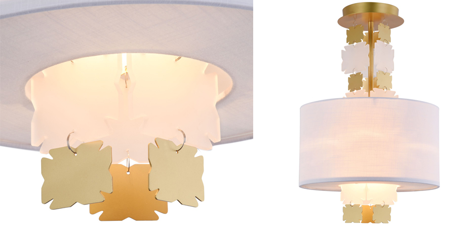 Потолочный светильник Jacopo Mosaic Ceiling Light One Потолочный светильник Jacopo Mosaic Ceiling Light One - Loft-Concept в Тюмени