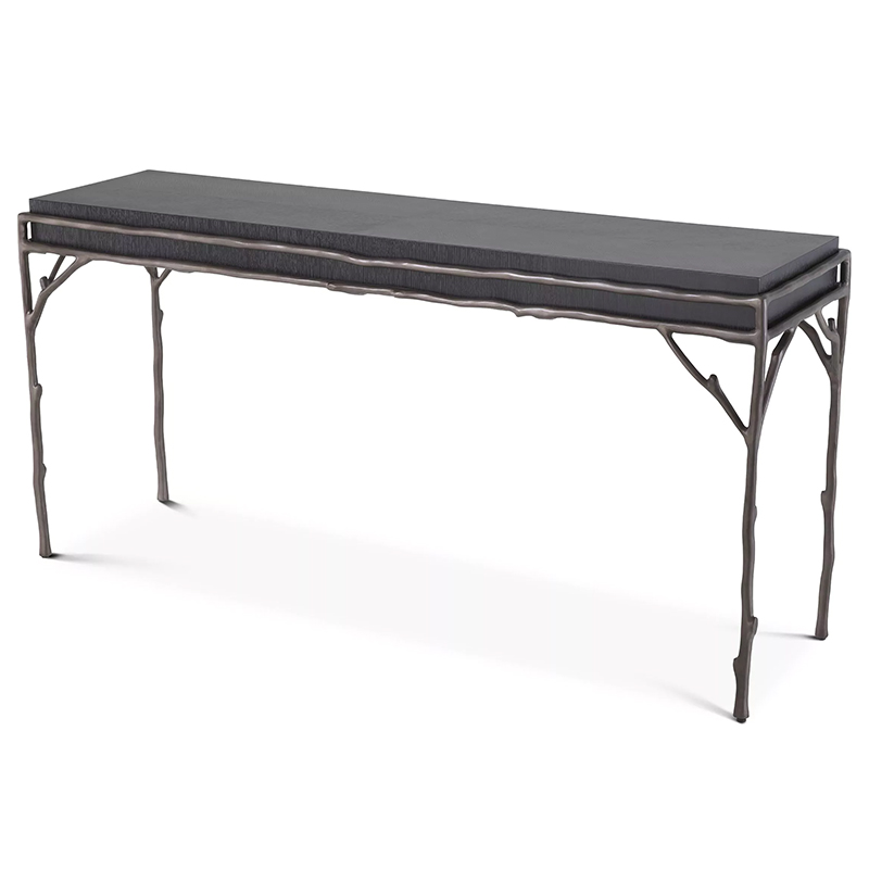 Консоль Eichholtz Console Table Premier Темная бронза Черный Консоль Eichholtz Console Table Premier Темная бронза Черный в Тюмени | Loft Concept