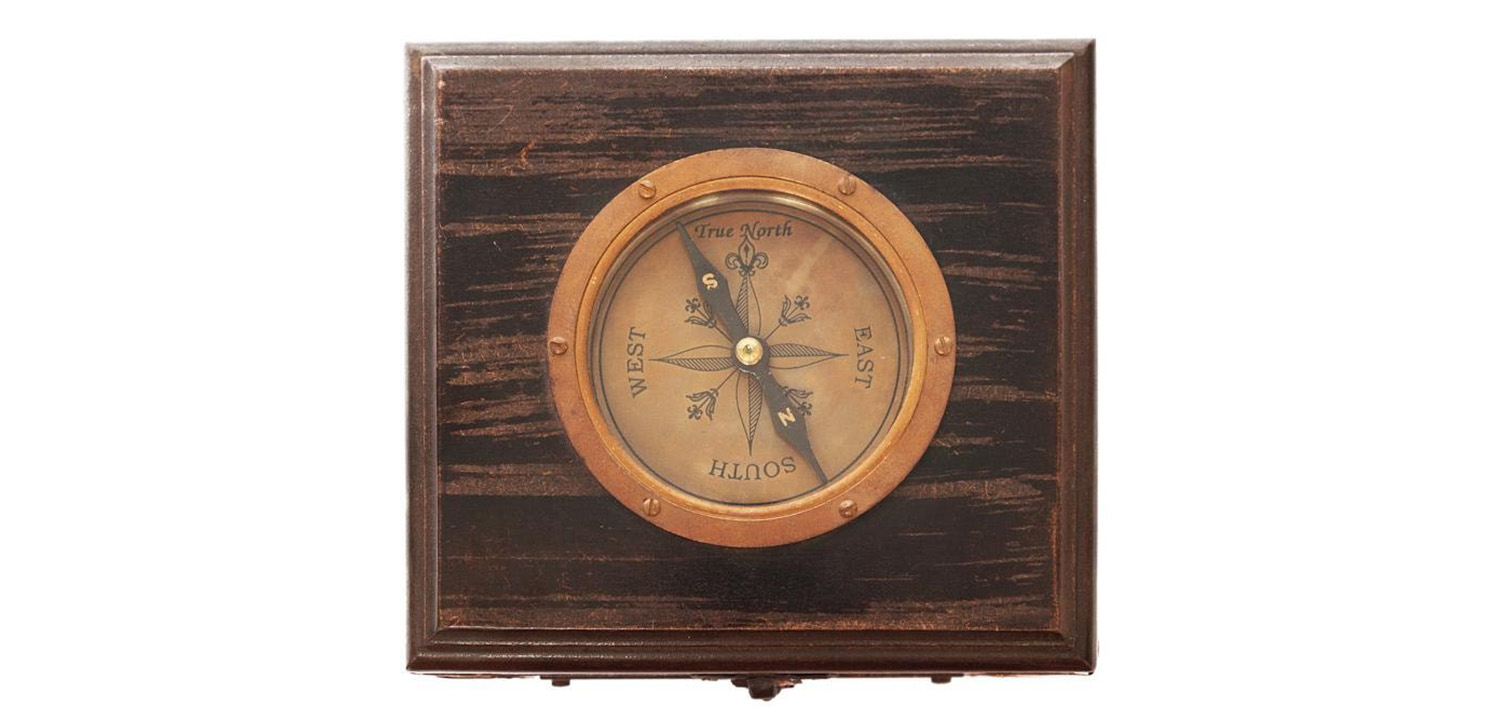 Винтажный бинокль в подарочной коробке Victorian Era Brass Binoculars - фото №2