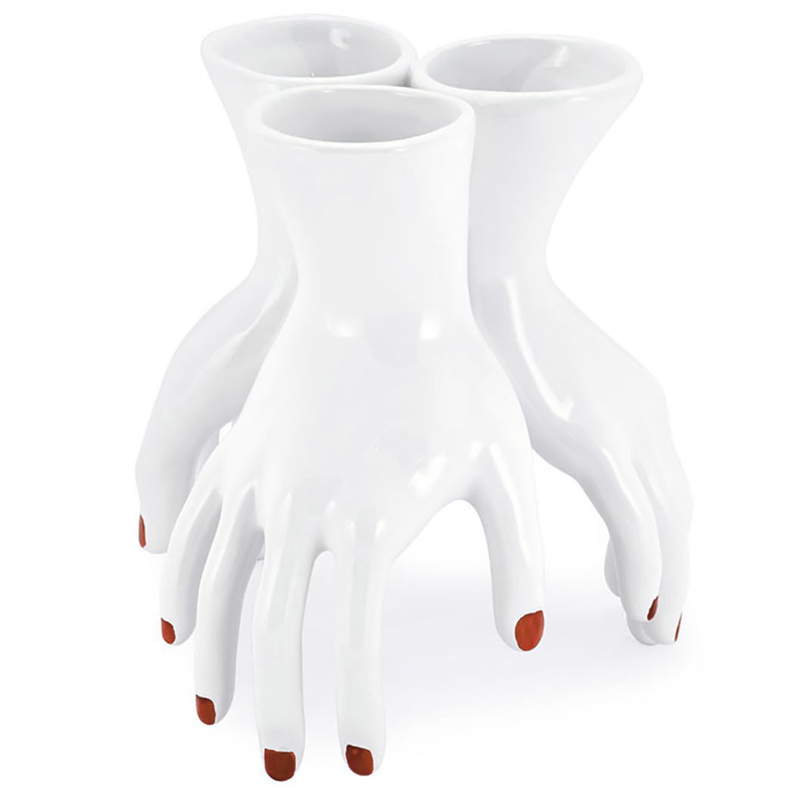 Ваза VASE HANDSTAND Белый Ваза VASE HANDSTAND Белый в Тюмени | Loft Concept