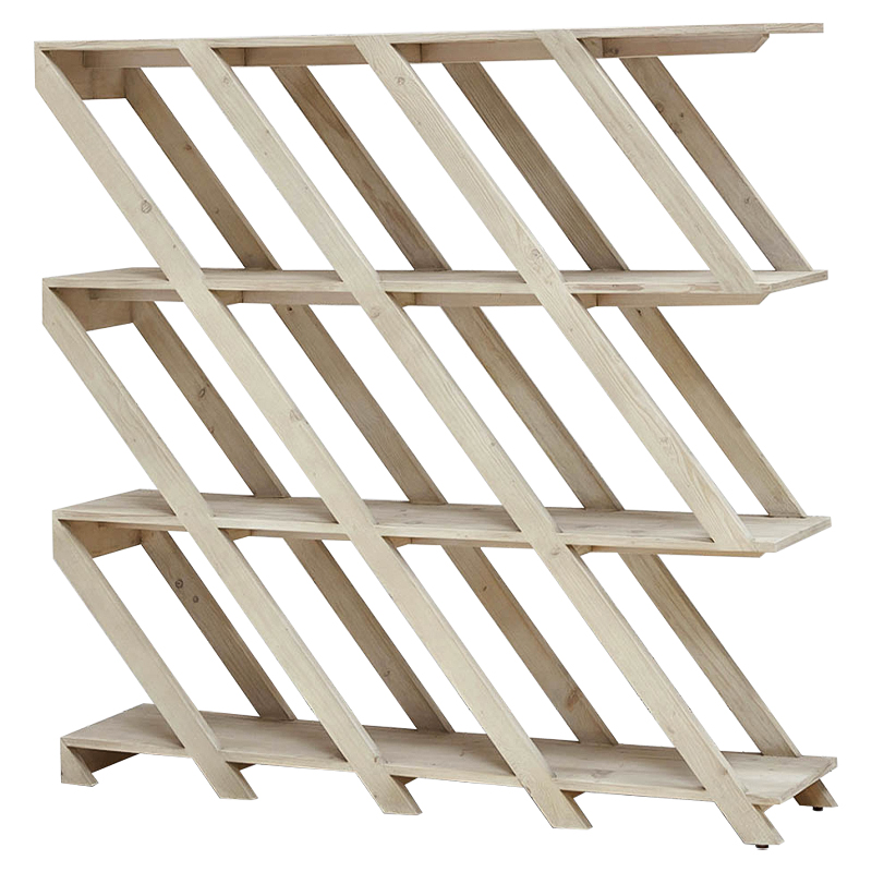 Стеллаж Diagonal Loft Wood Rack Древесина ivory ( слоновая кость ) Стеллаж Diagonal Loft Wood Rack Древесина ivory ( слоновая кость ) в Тюмени | Loft Concept