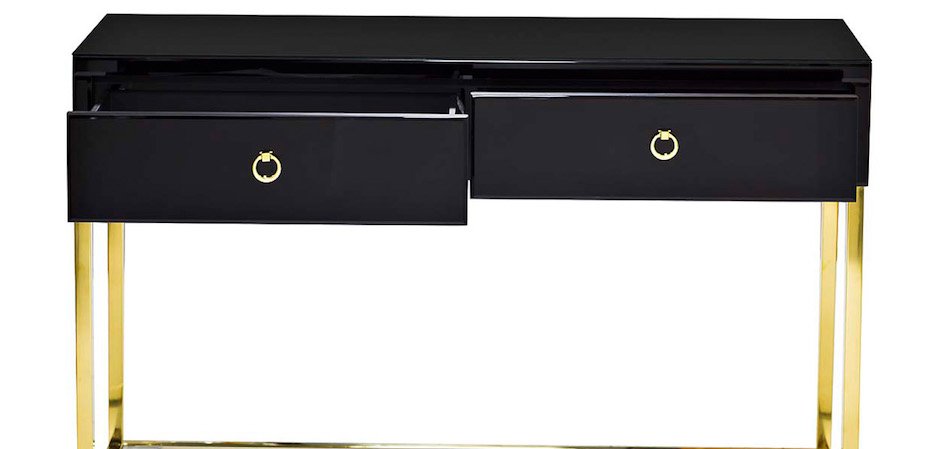 Консоль Black Gold Сonsole Консоль Black Gold Сonsole - Loft-Concept в Тюмени