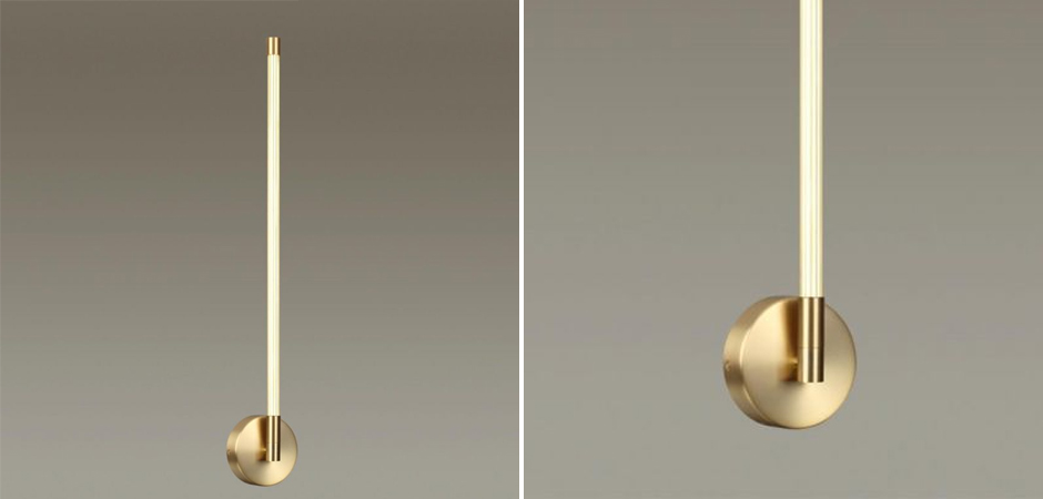 Бронзовое Бра Trumpet tube светодиодное Бронзовое Бра Trumpet tube светодиодное - Loft-Concept в Тюмени