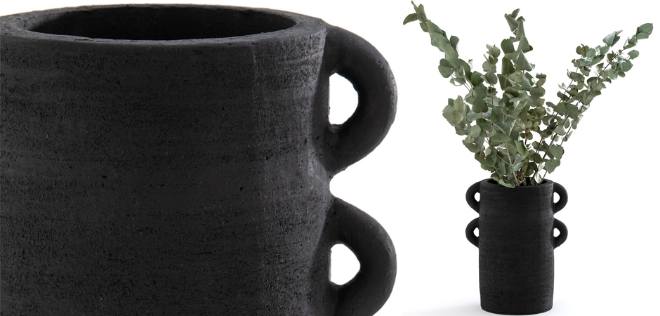 Ваза Ceramic Vase with Ears Ваза Ceramic Vase with Ears - Loft-Concept в Тюмени