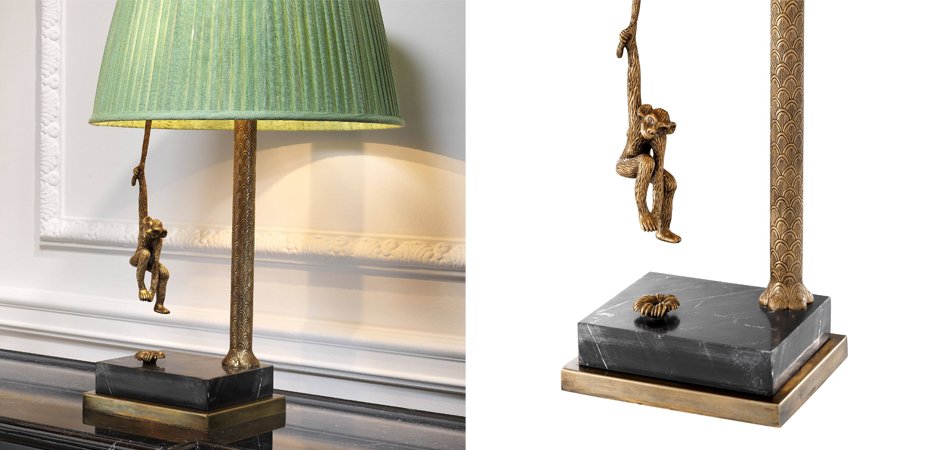 Настольная лампа Джунгли Table Lamp Jungle Green Настольная лампа Джунгли Table Lamp Jungle Green - Loft-Concept в Тюмени