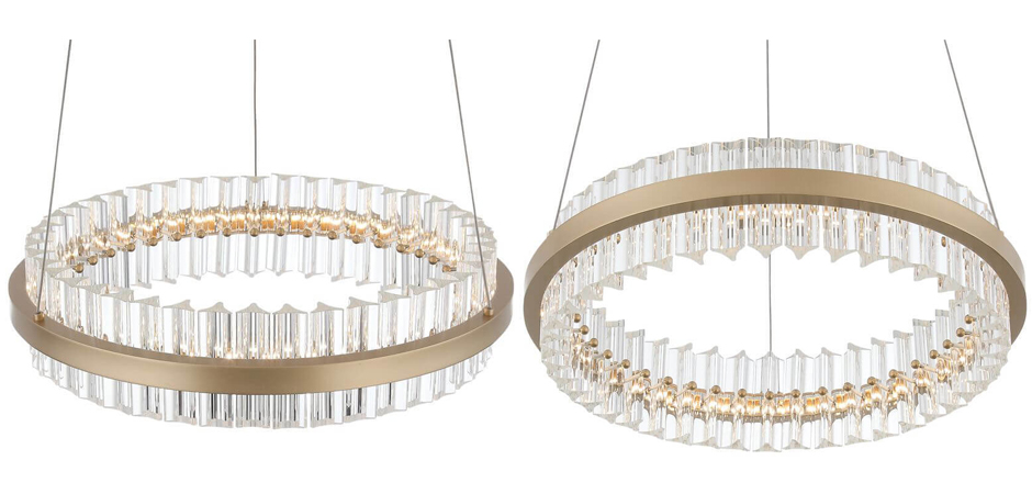 Люстра Ring Horizontal Gold Люстра Ring Horizontal Gold - Loft-Concept в Тюмени