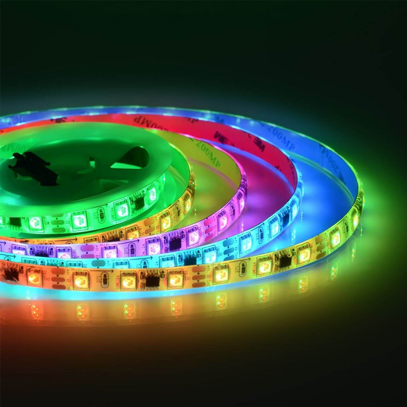 Комплект светодиодной влагозащищенной ленты 14,4W/m 60Led/m 5050SMD разноцветный 2M Белый Комплект светодиодной влагозащищенной ленты 14,4W/m 60Led/m 5050SMD разноцветный 2M Белый в Тюмени | Loft Concept
