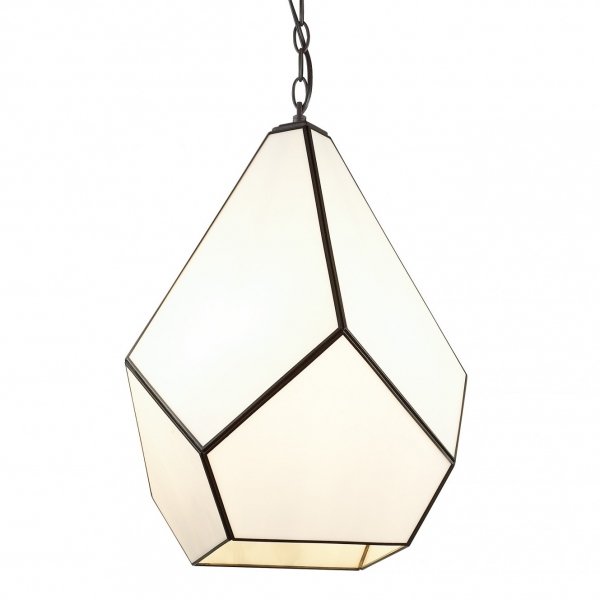 Люстра Geometry Glass Light Pendant Milk 4 Молочный Люстра Geometry Glass Light Pendant Milk 4 Молочный в Тюмени | Loft Concept
