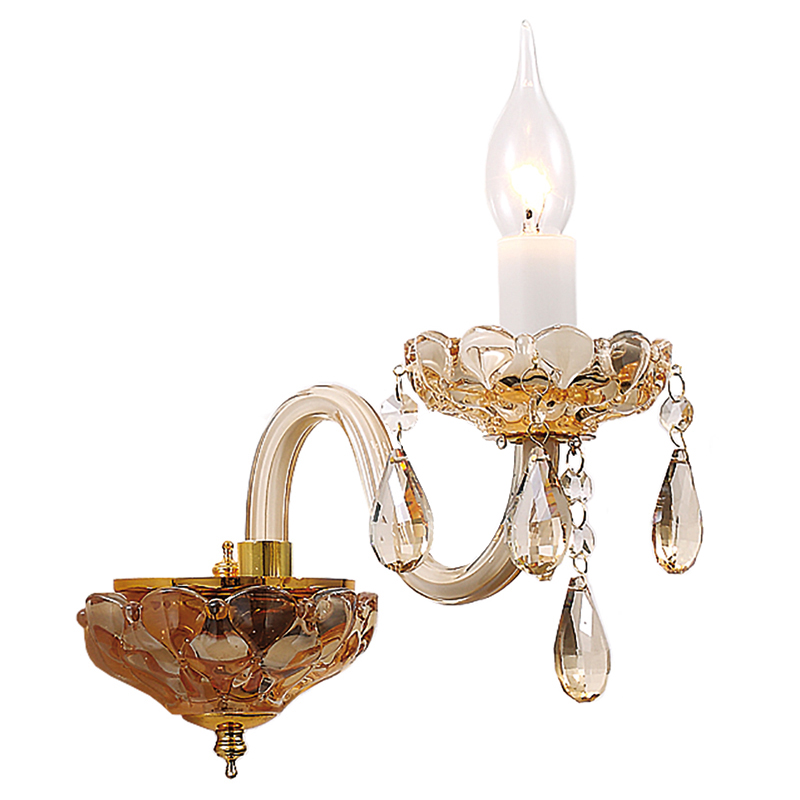 Бра Marcelon Sconce One Глянцевое золото Золотой Шампань Бра Marcelon Sconce One Глянцевое золото Золотой Шампань в Тюмени | Loft Concept