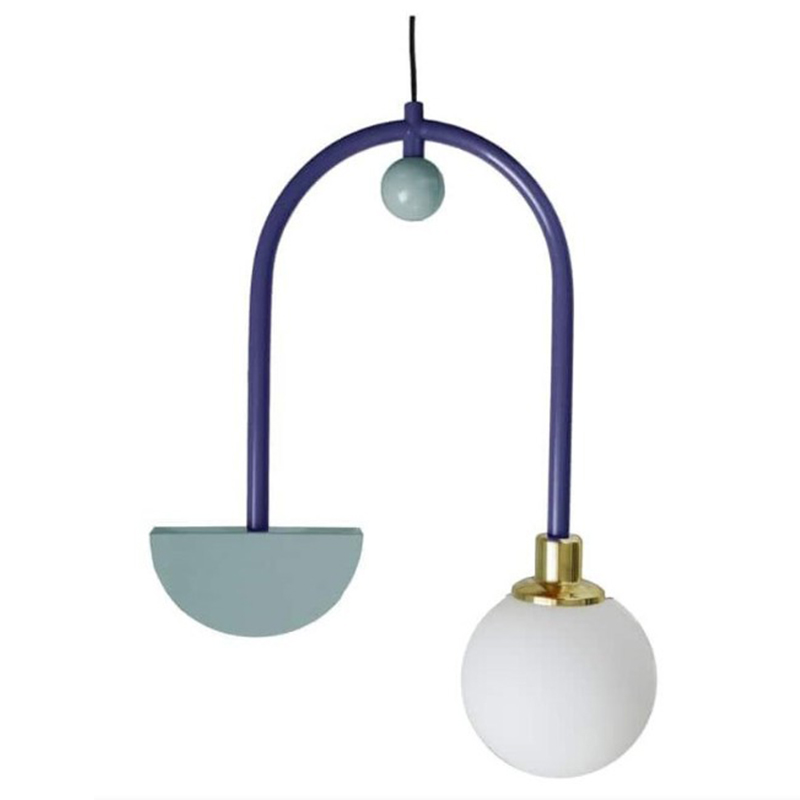Дизайнерский Светильник Green Space II Ceiling Lamp by Dovain Studio Белый Синий Дизайнерский Светильник Green Space II Ceiling Lamp by Dovain Studio Белый Синий в Тюмени | Loft Concept